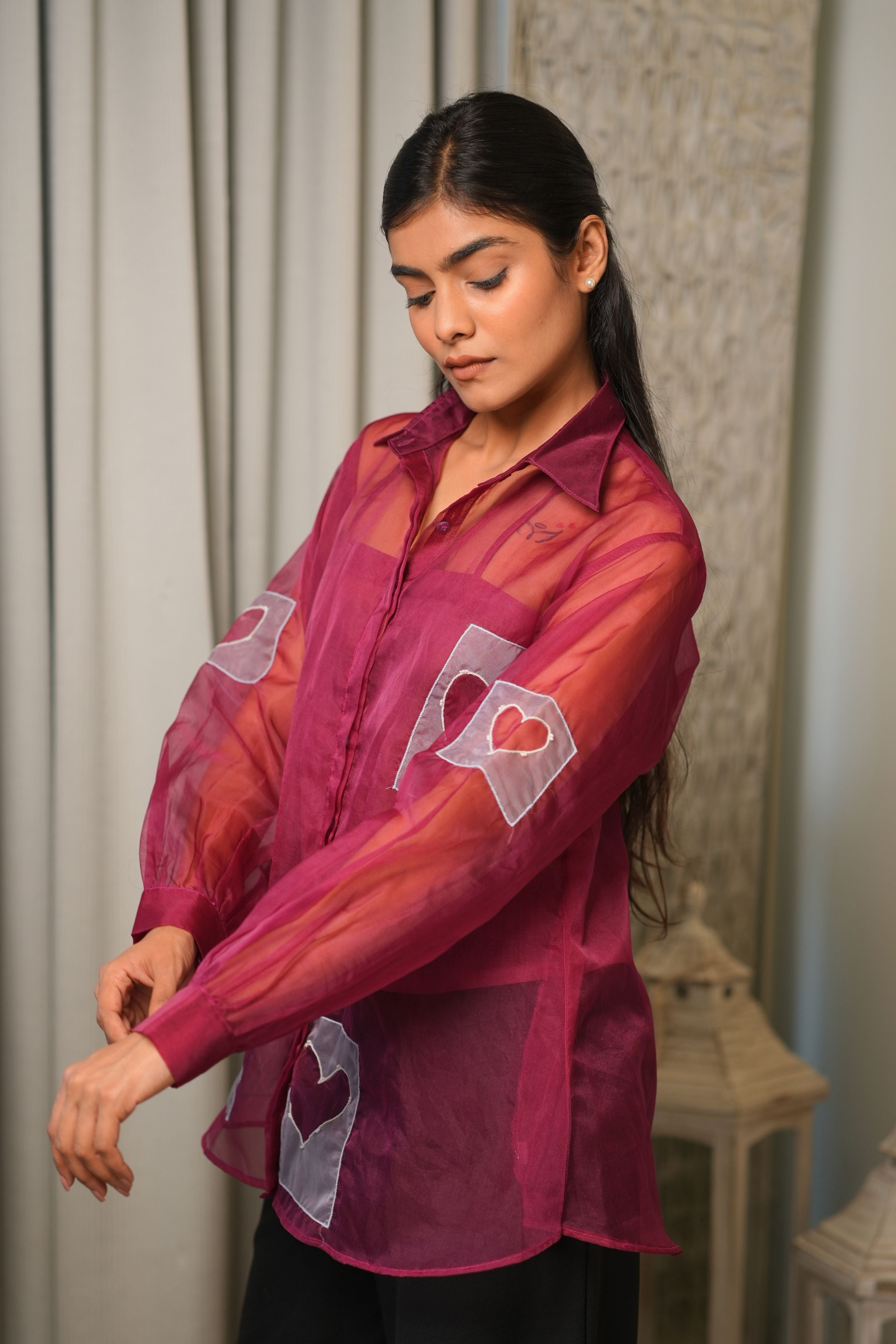 BLUSH HEART SHIRT