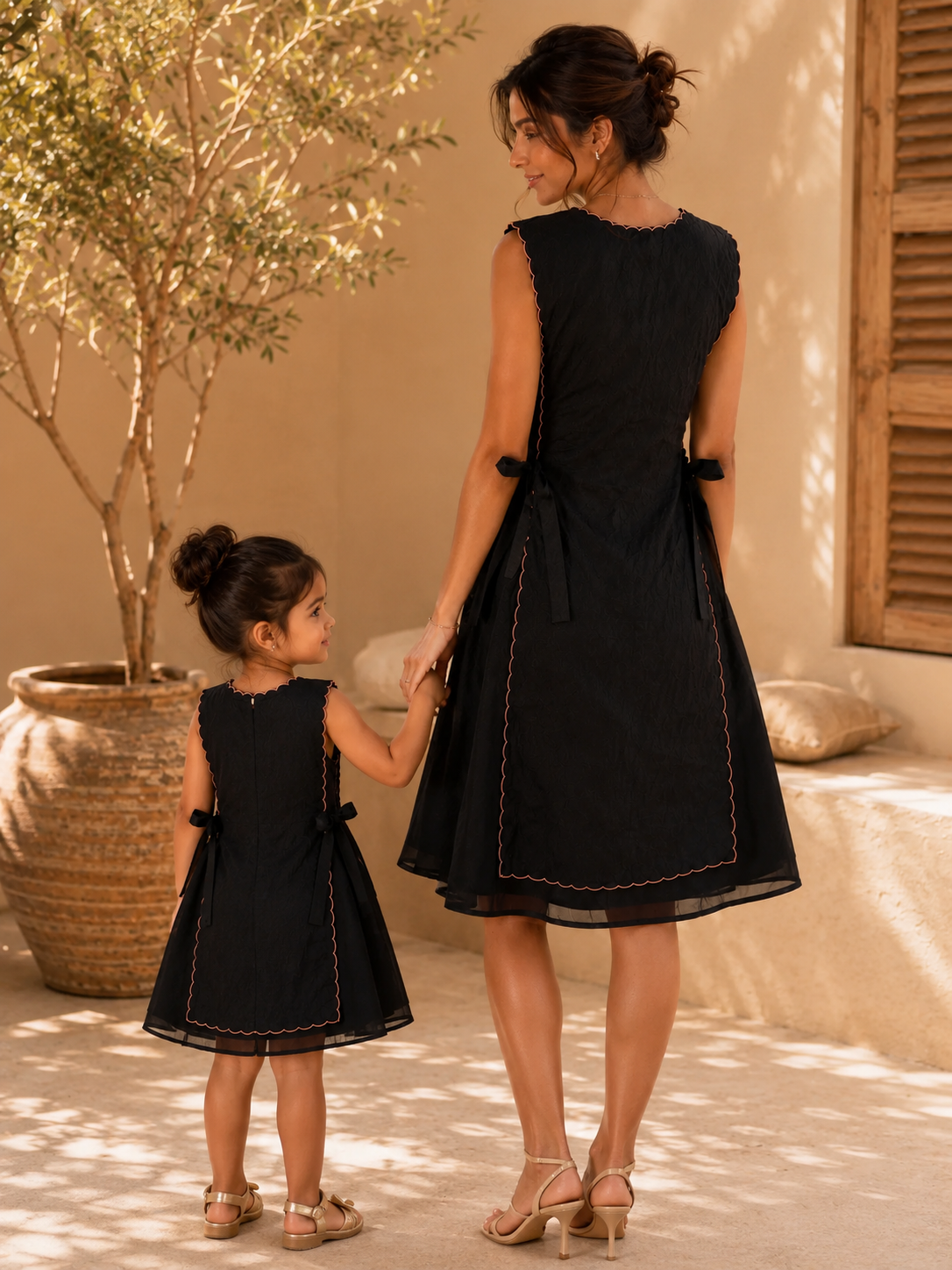 MIDNIGHT DRESS TWINNING
