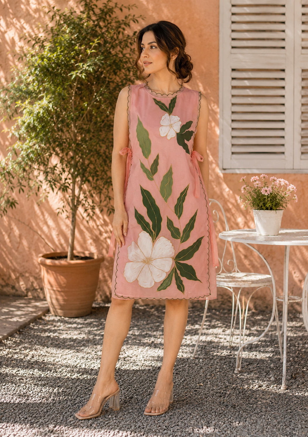 APRICOT DRESS