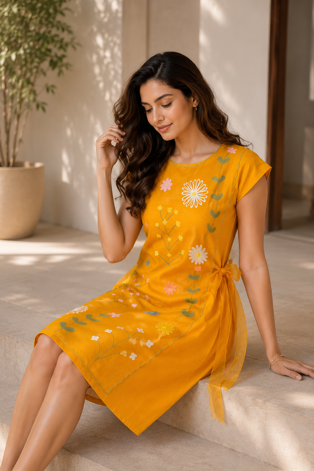 Buttercup Garden Dress