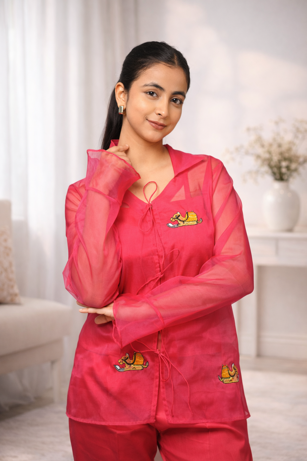 PINK CARAVAN CO-ORD SET