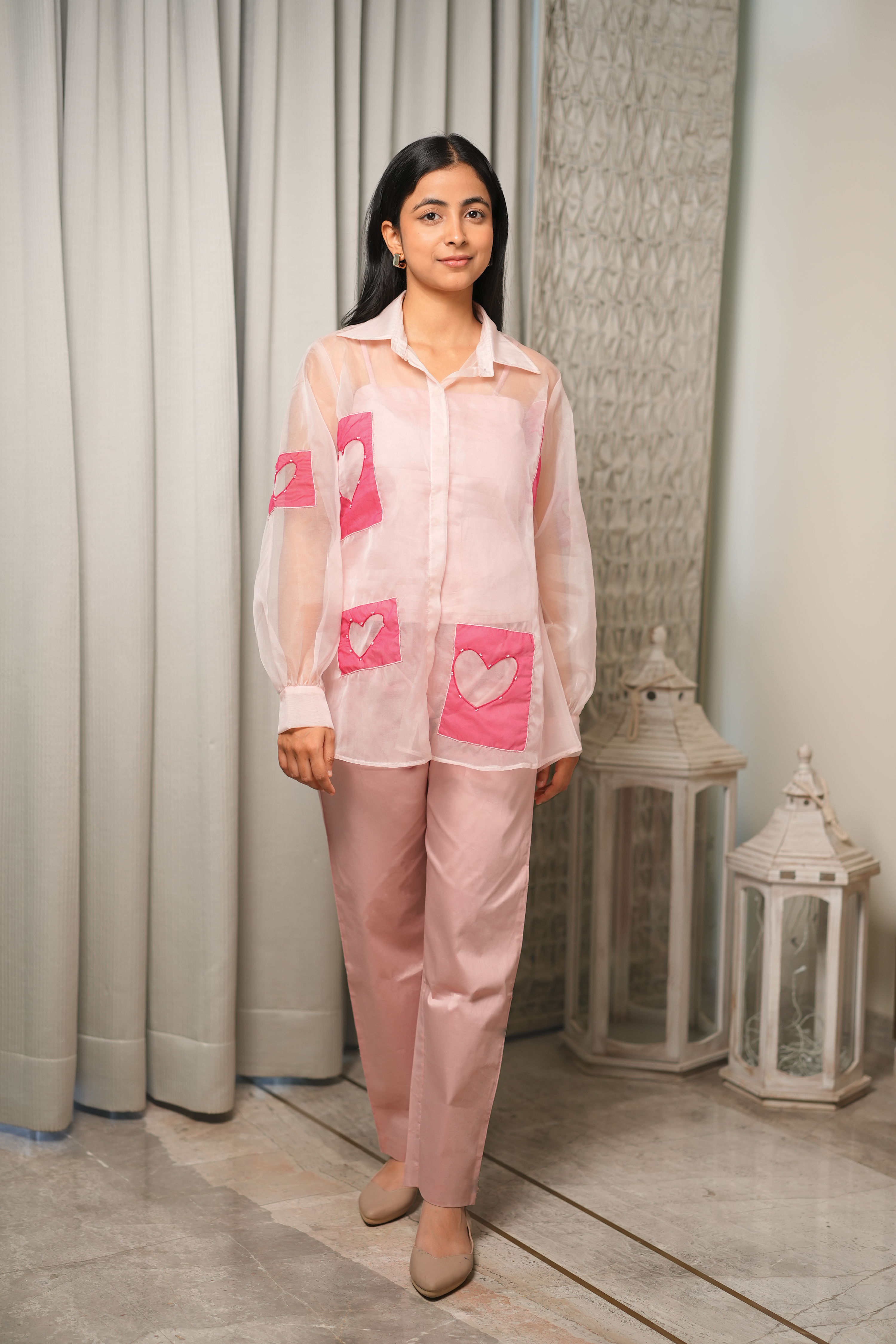BLUSH HEART CO-ORD SET