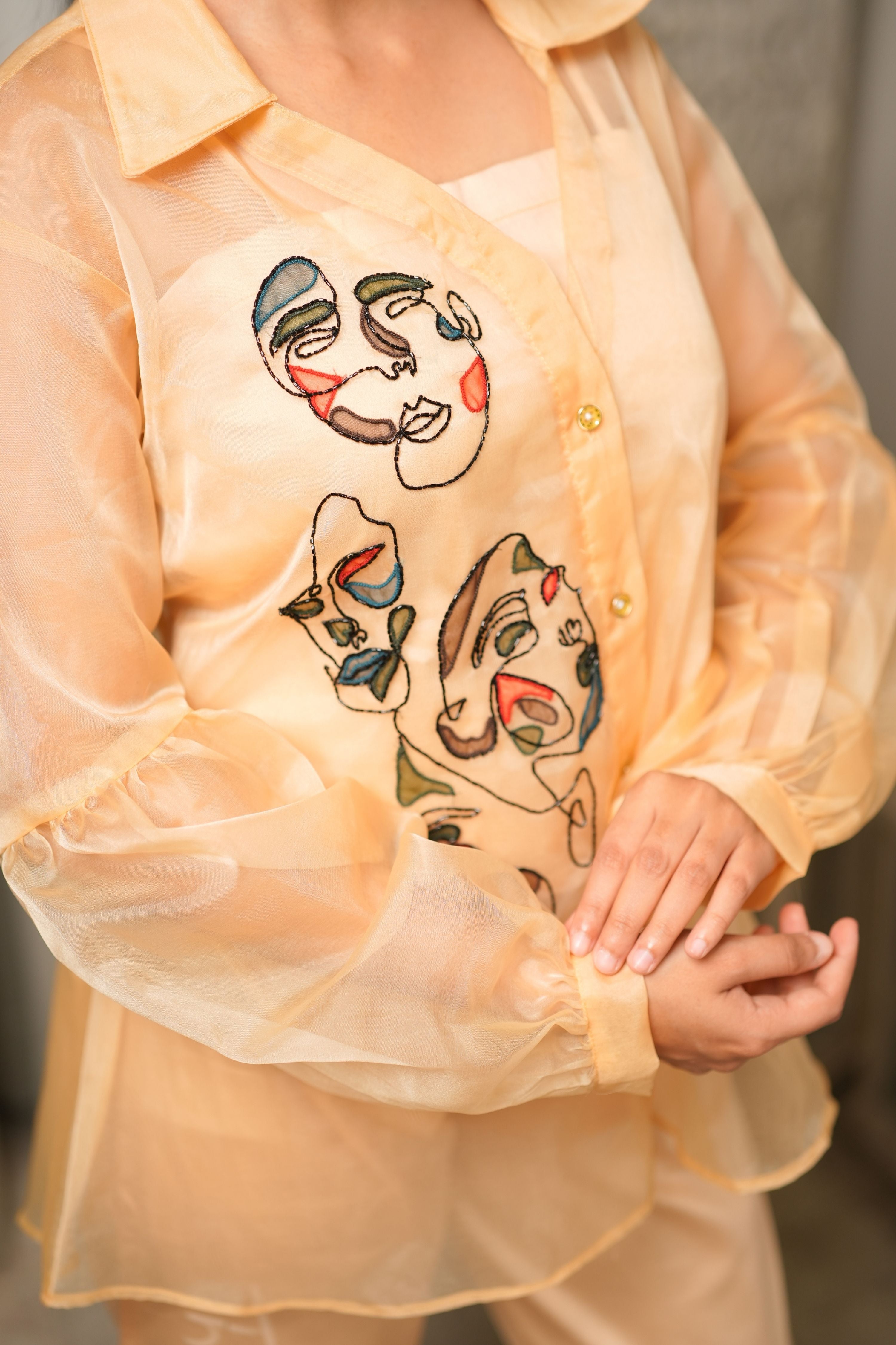 WHISPERED FACES CO-ORD SET