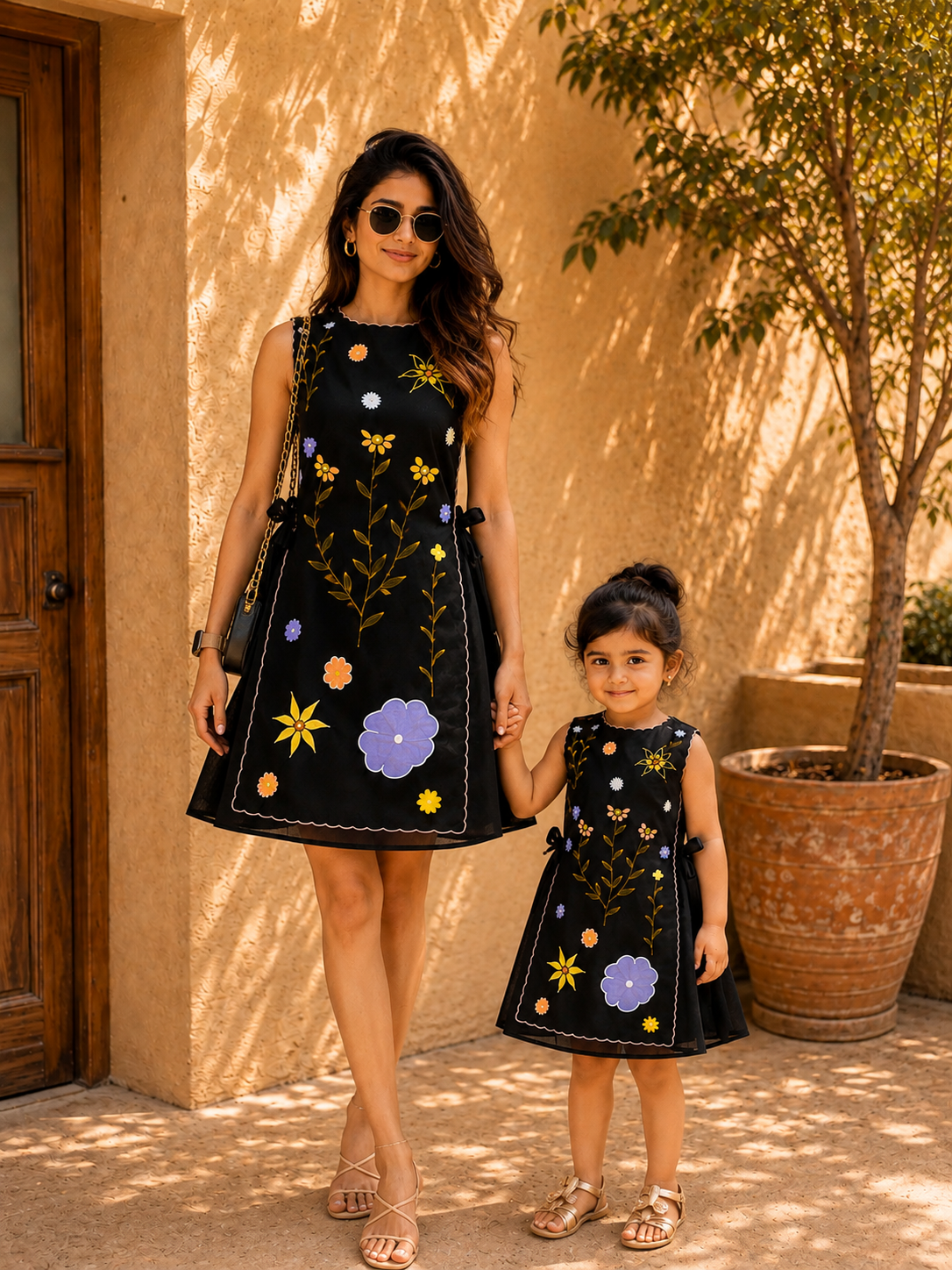 MIDNIGHT DRESS TWINNING