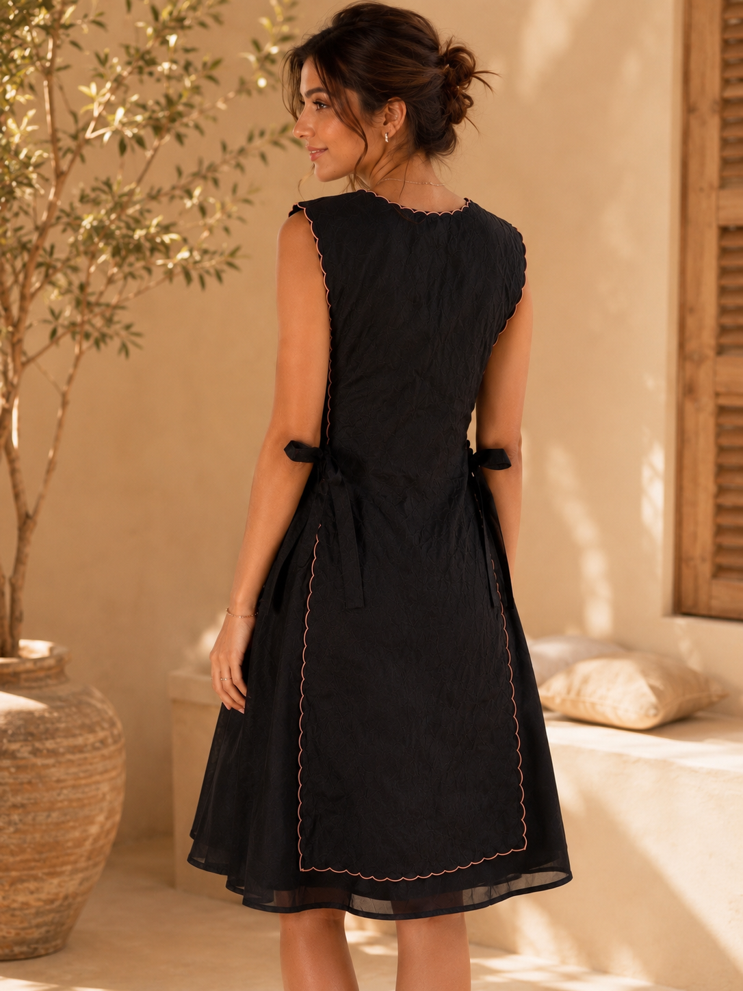 Midnight Meadow Dress
