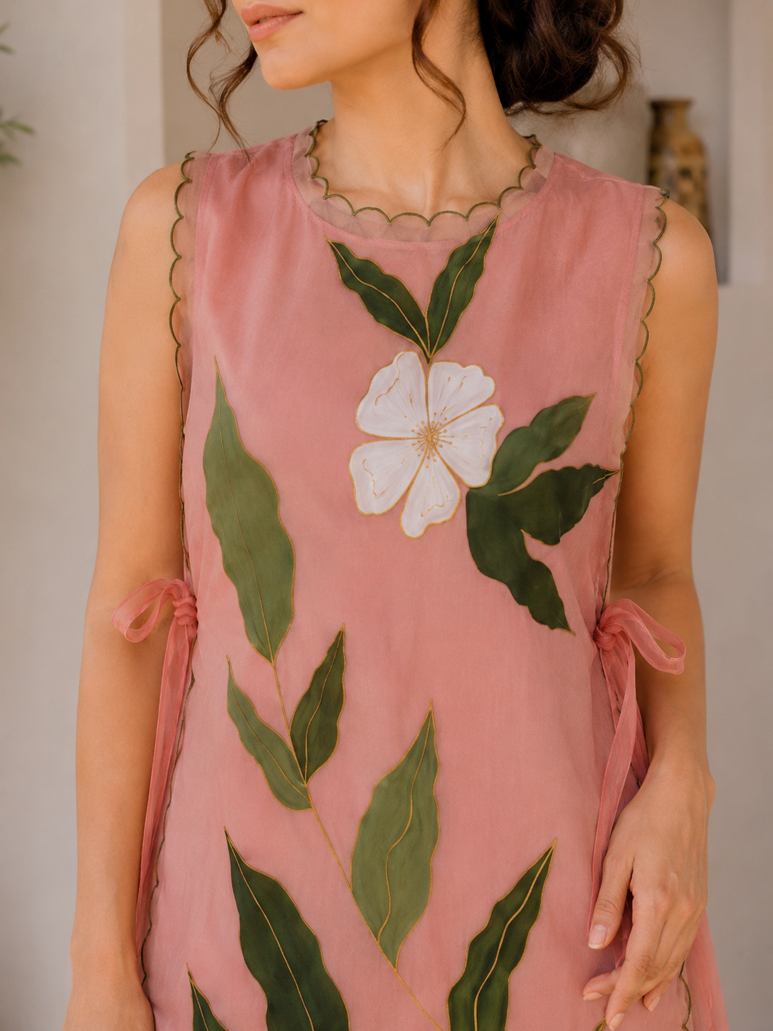 APRICOT DRESS