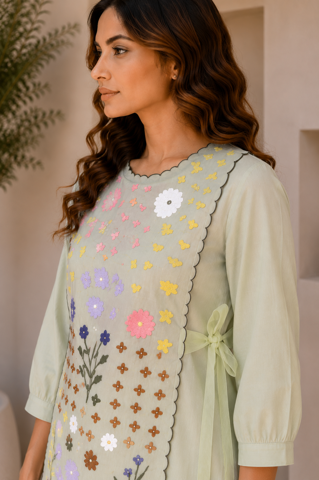 FLORA FRAME DRESS