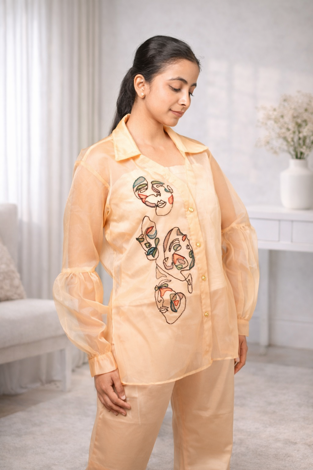 WHISPERED FACES CO-ORD SET