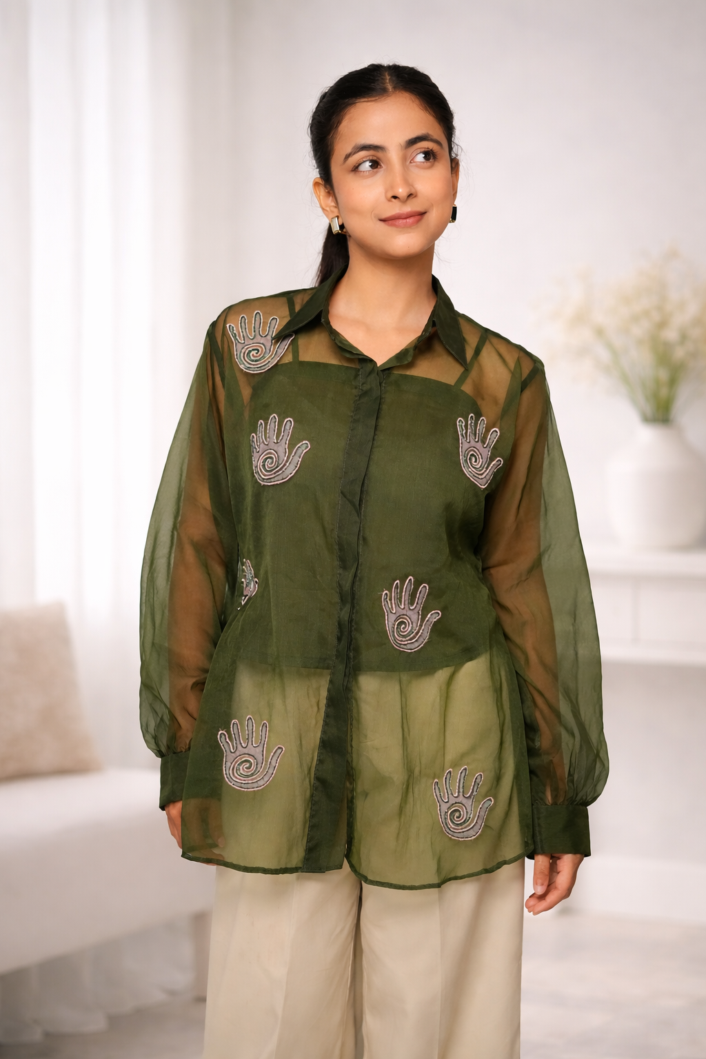 PALM WHISPER SHIRT