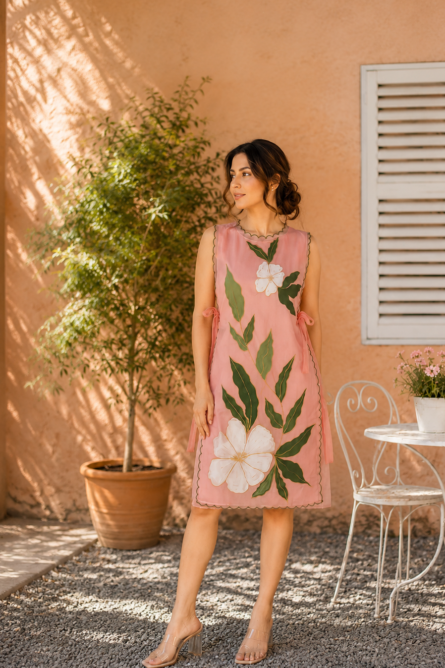 APRICOT DRESS