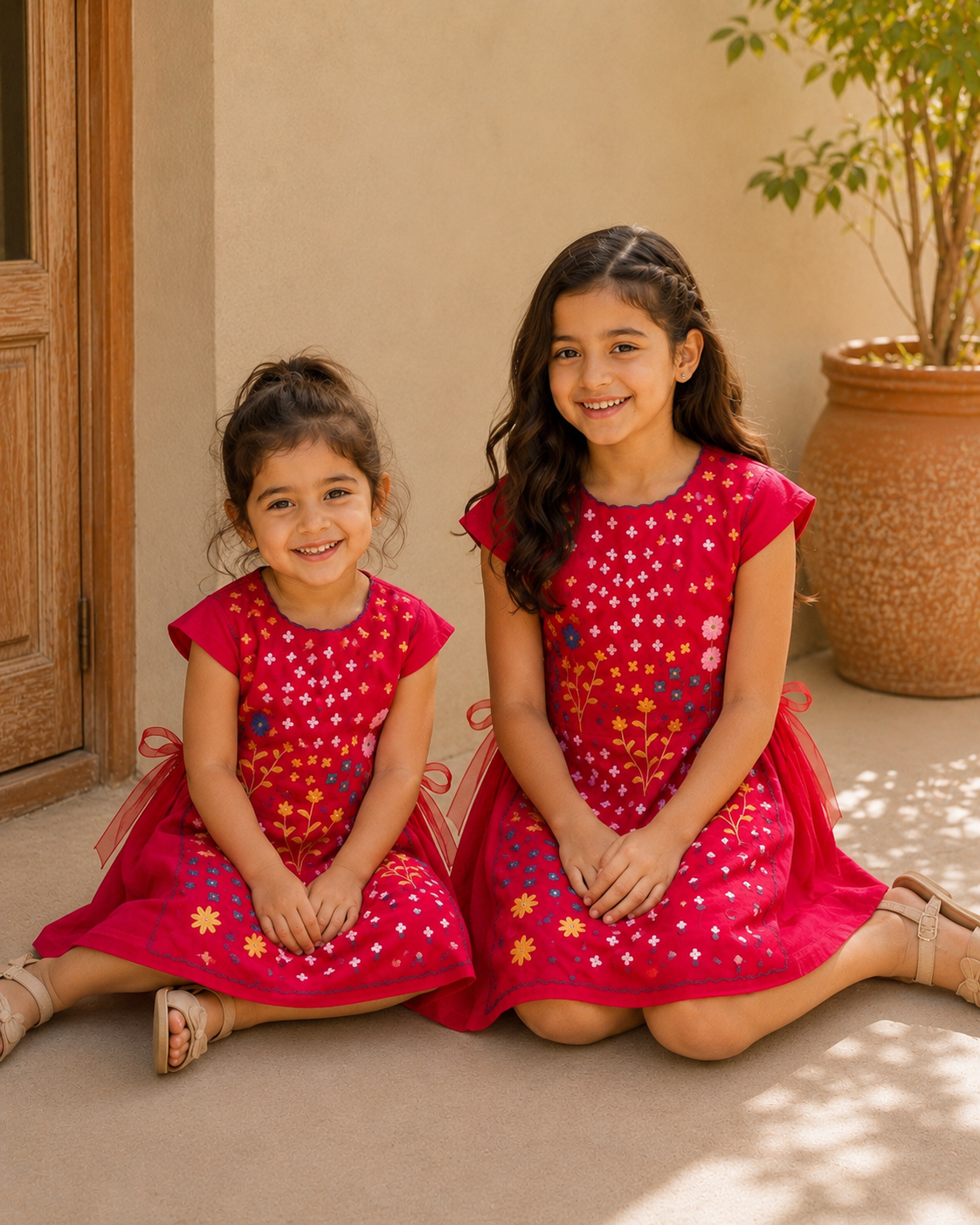 MINI PINK BIB DRESS