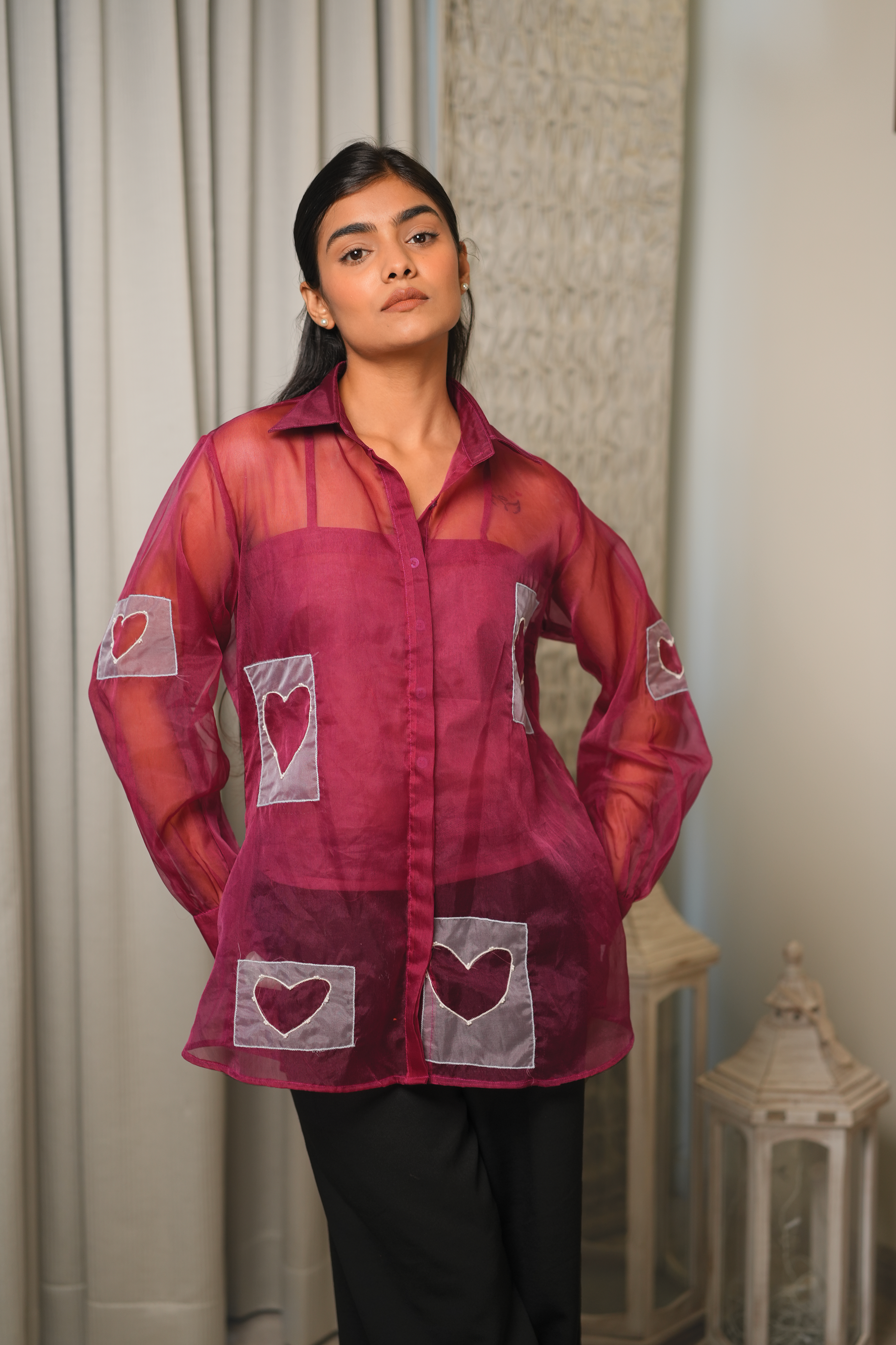 BLUSH HEART SHIRT