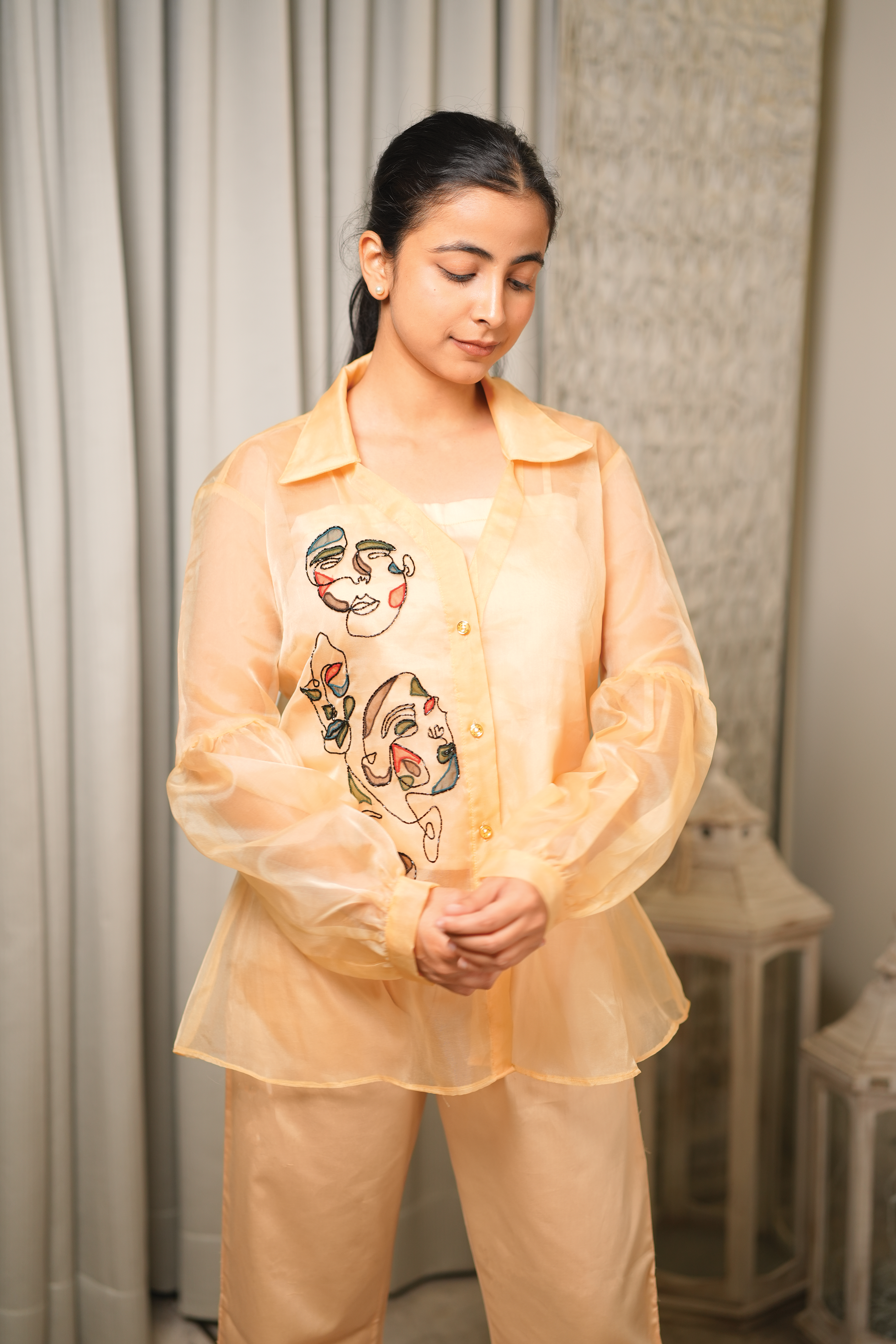 WHISPERED FACES CO-ORD SET